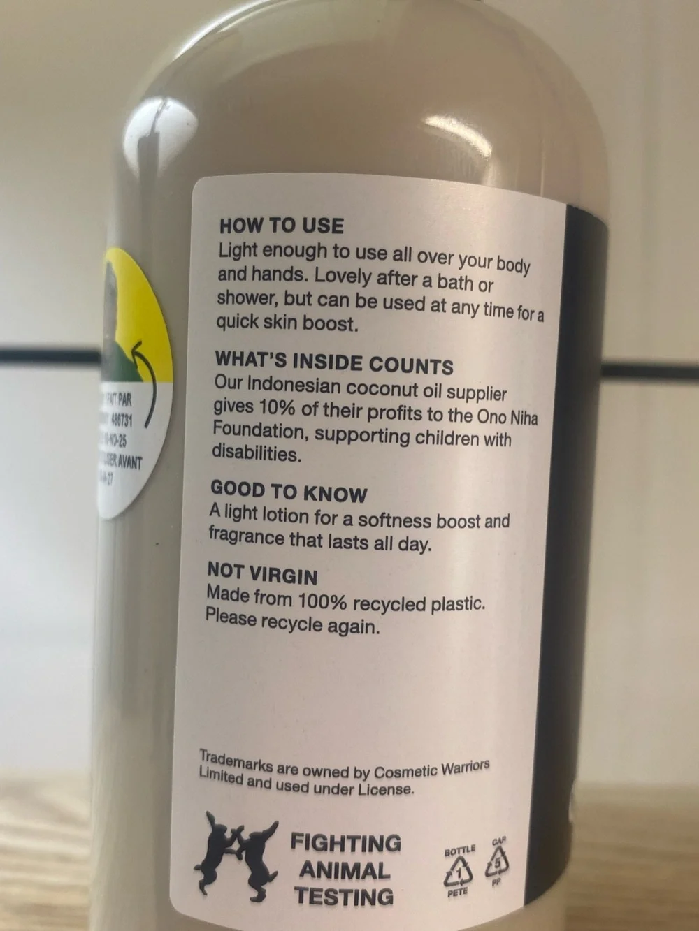 Lush Vanilla Dee Lite Body Lotion 8.4 oz/250 ml